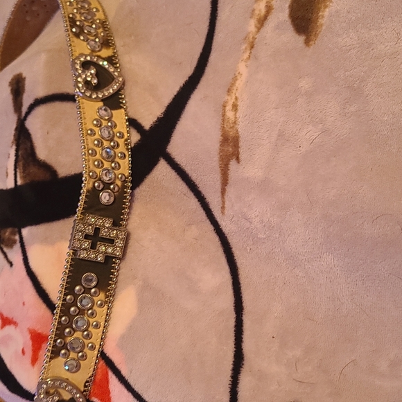 Rhinestone western belt - Picture 2 of 12